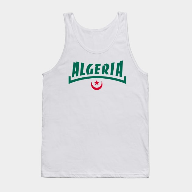 Algeria Tank Top by lounesartdessin